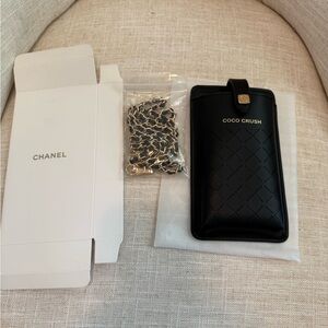 Chanel Coco Crush Black Phone Holster